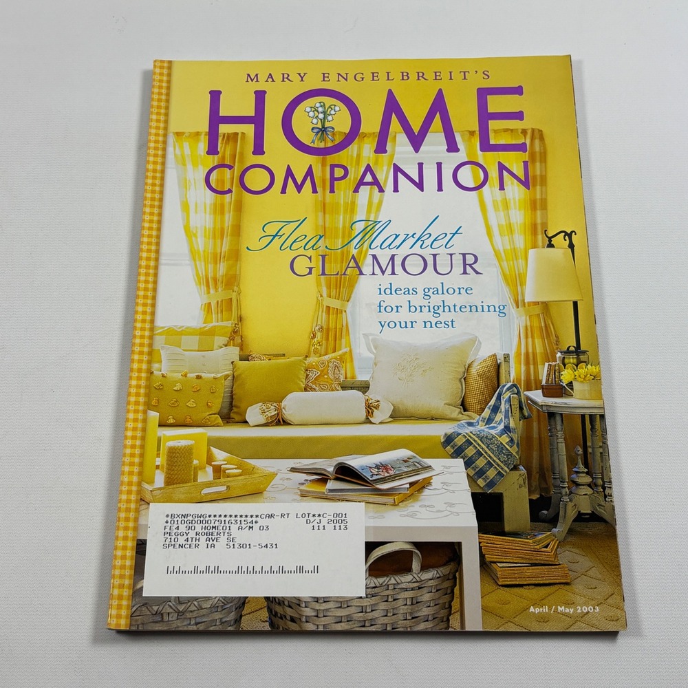 Mary Engelbreit Home Companion Magazine April May 2003 Paper Doll